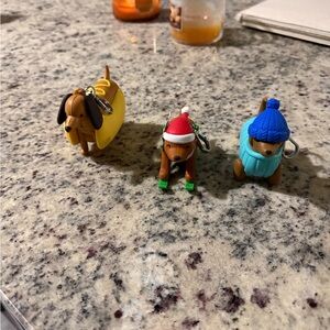 Bundle of dachshund bath and body works hand sanitizer holders